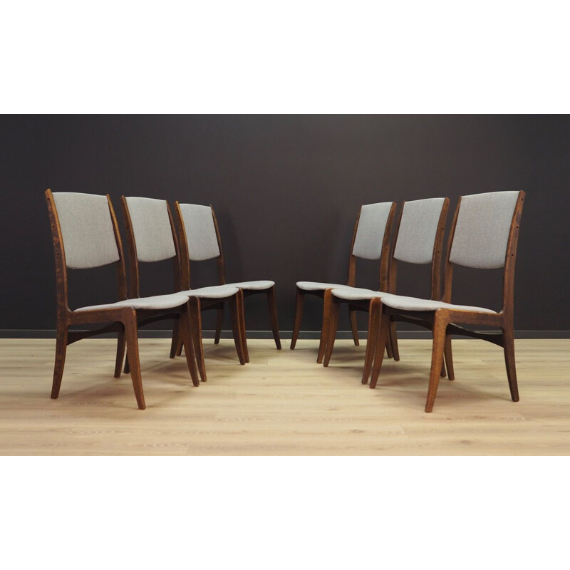 Set of 6 Vintage Chairs by As Skovby Mobel Fabrik from Denmark 1970