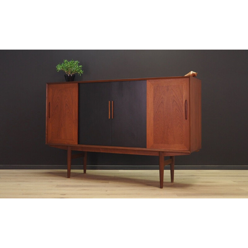 Mid century highboard teak danish 1970s