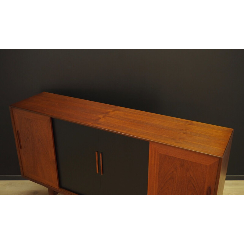 Mid century highboard teak danish 1970s