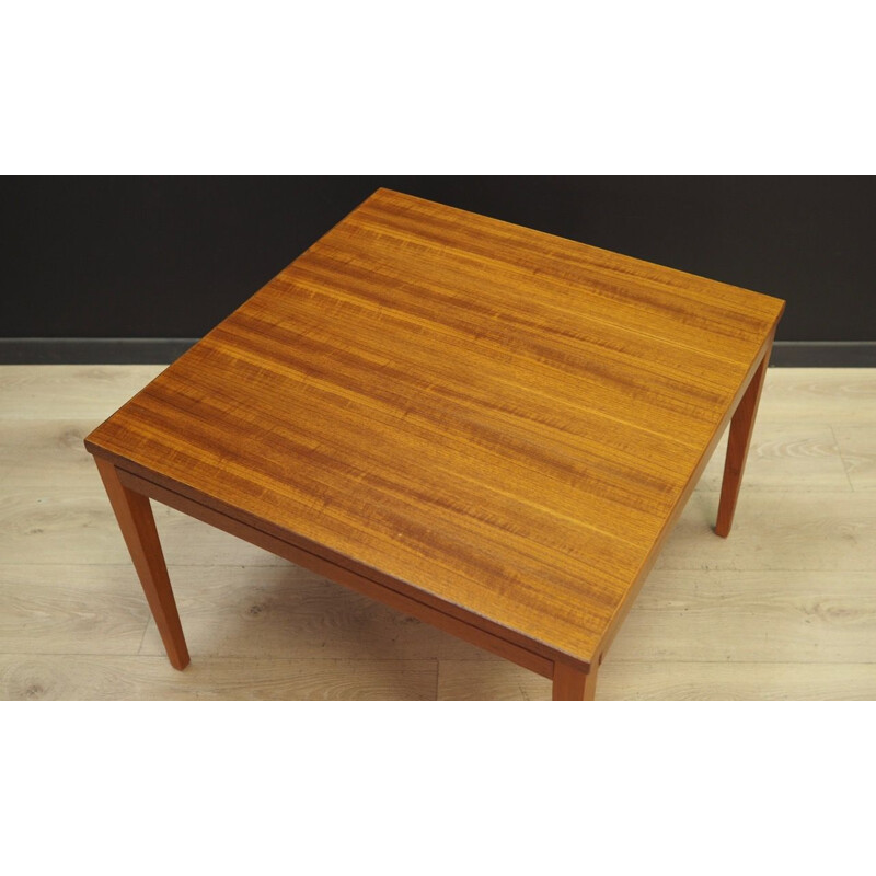 Vintage table teak wood Danish 1960s