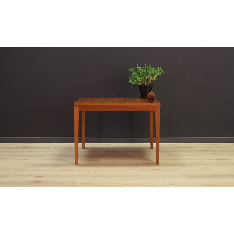 Vintage table teak wood Danish 1960s