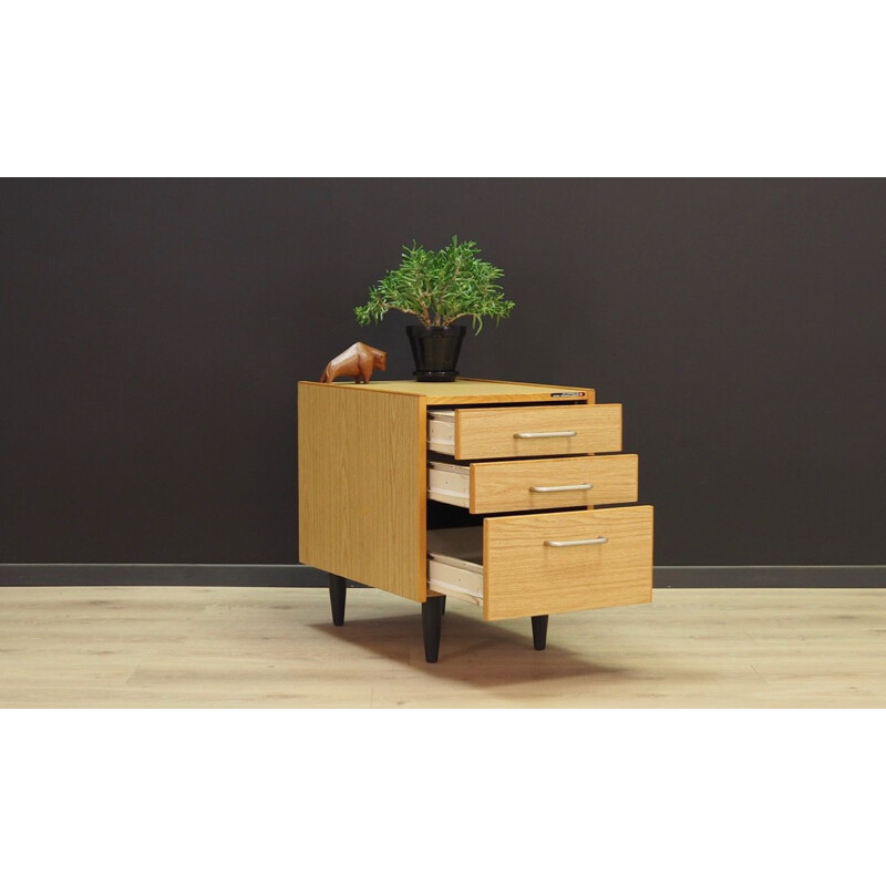 Vintage chest of drawers by Sorø Terminalborde Ole Bjerregaard Pedersen ApS Scandinavian 1970s