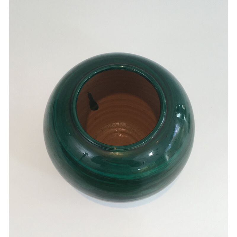 Vintage ceramic lidded pot, 1950