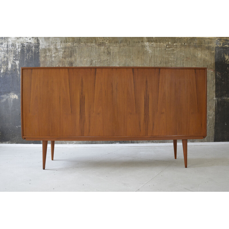 Axel Christensen teak highboard, Gunni OMANN - 1960s