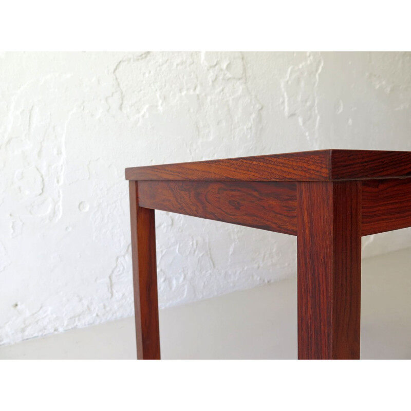 Vintage Rosewood Veneer side table, 1970s