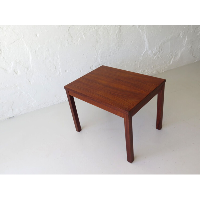 Table d'appoint vintage en placage de palissandre, 1970