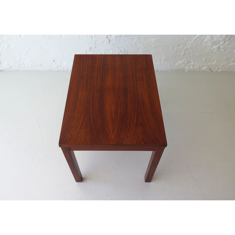 Vintage Rosewood Veneer side table, 1970s