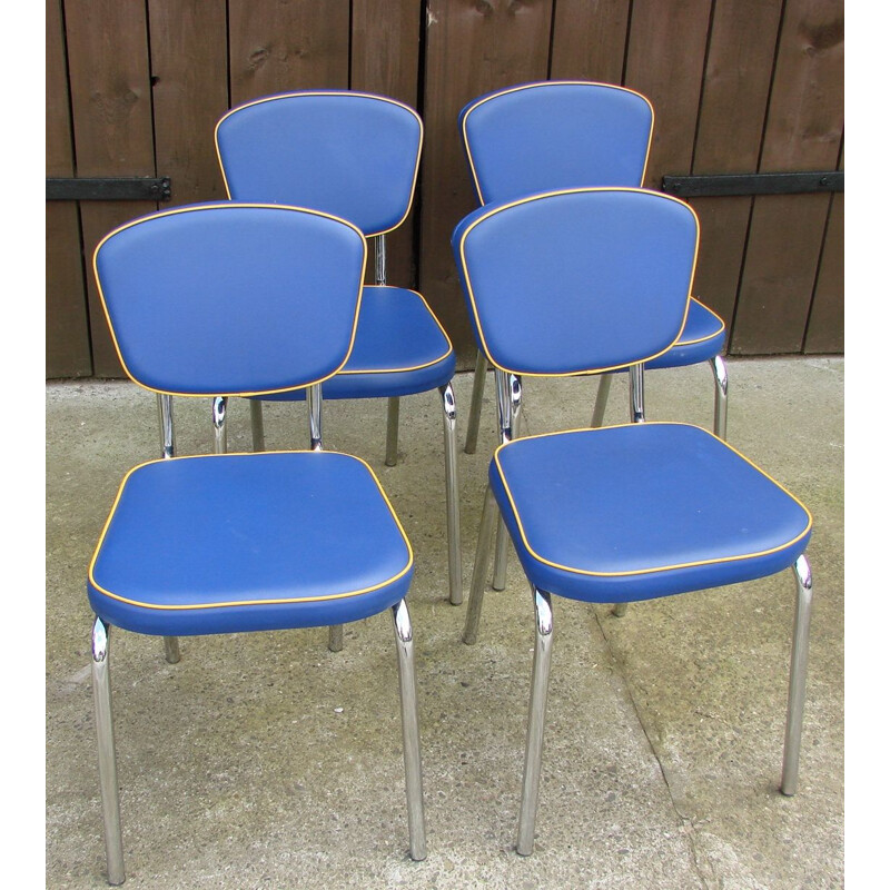 Set of 4 vintage chairs, Goin germany 1980s