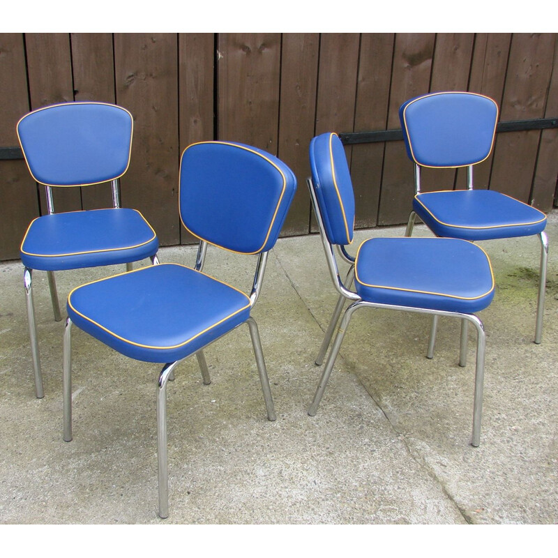 Set of 4 vintage chairs, Goin germany 1980s