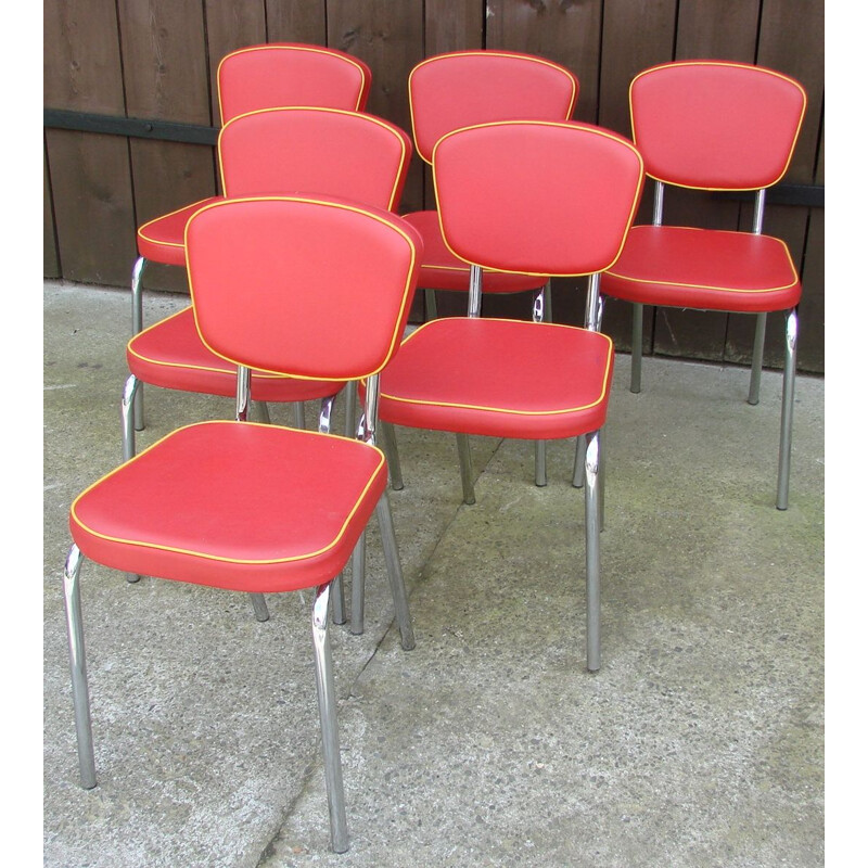 Set von 6 Vintage-Stühlen Goin, Deutschland 1980