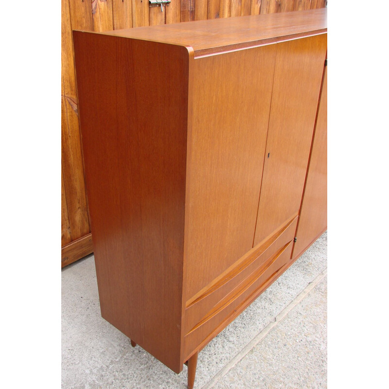 Vintage teakhouten dressoir, Denemarken, 1960