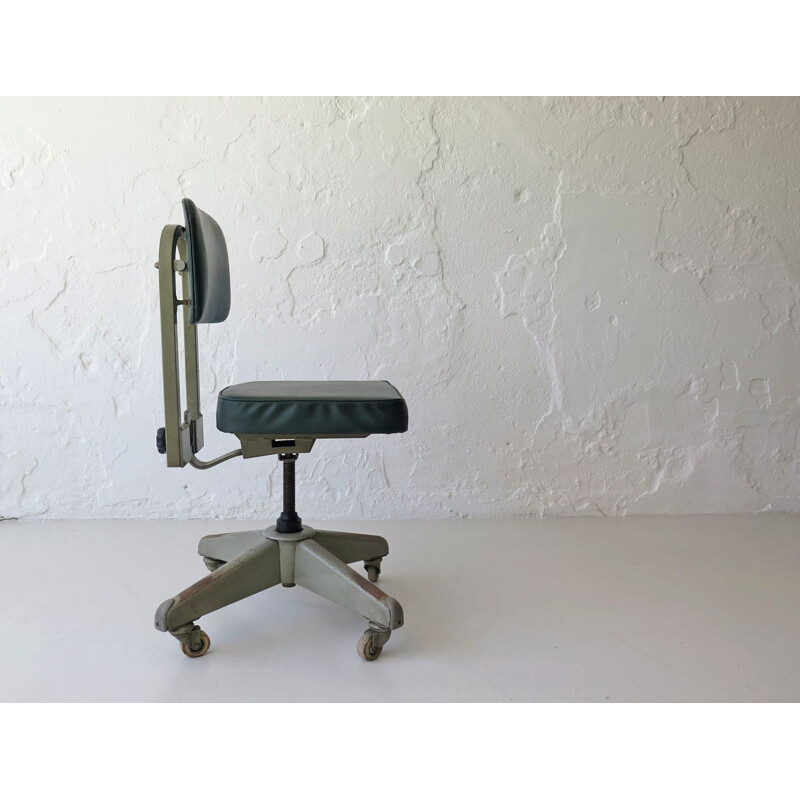 Vintage Industrial desk chair by Seel, 1950s