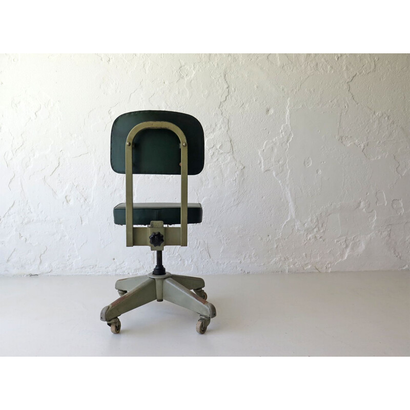 Vintage Industrial desk chair by Seel, 1950s