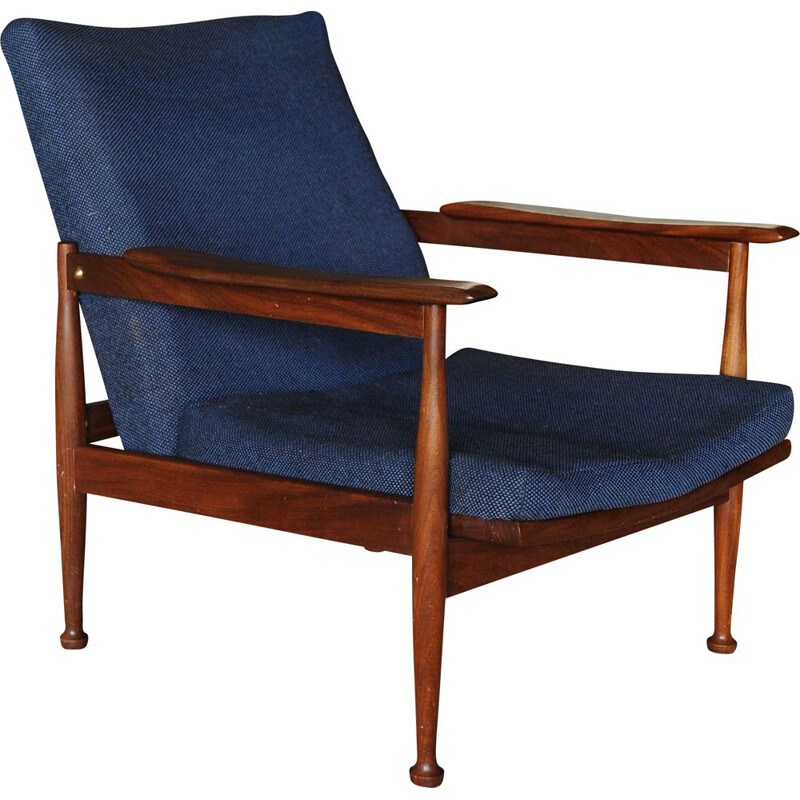 Vintage Lounge Chair  Teak  Guy Rogers Manhattan 1967