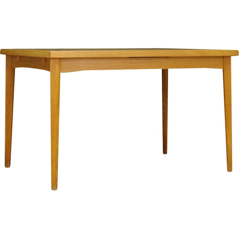 Vintage ashwood dining table Danish 1960s