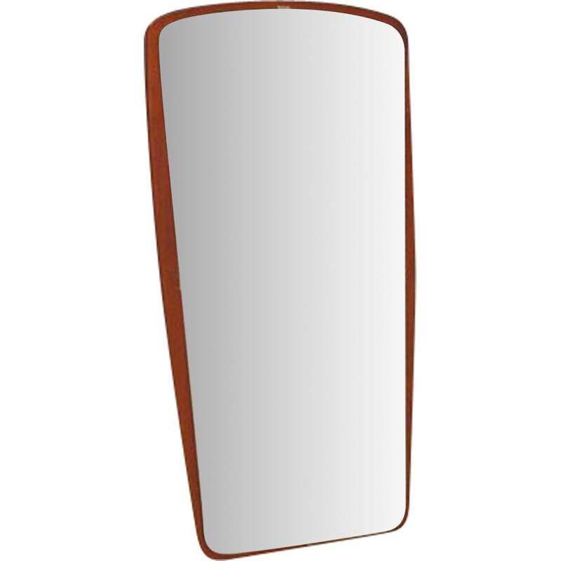 Vintage teak mirror, Denmark, 1960