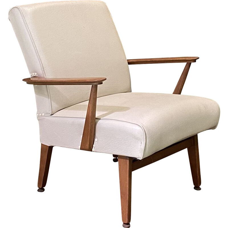 Vintage teak armchair 1970