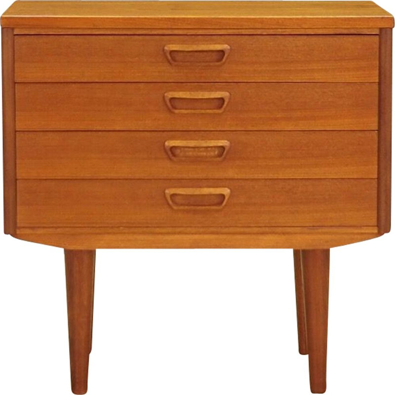 Beige vintage chest of drawers in teak, Danish,1960