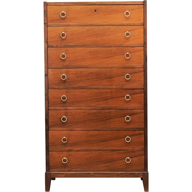 Vintage Chest of drawers mahogany, Danish 1970s