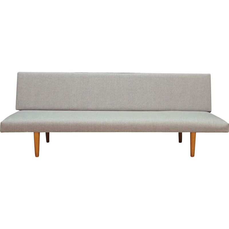 Vintage Sofa in light grey Danish 1970