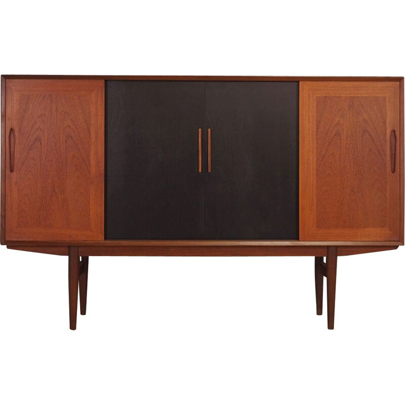 Mid century highboard teak danish 1970s