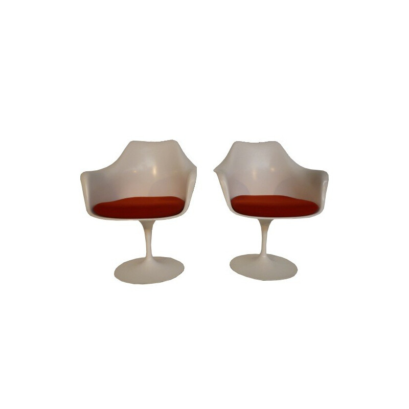 Pair of "Tulip" armchairs Eero SAARINEN, manufacturer KNOLL - 1970s