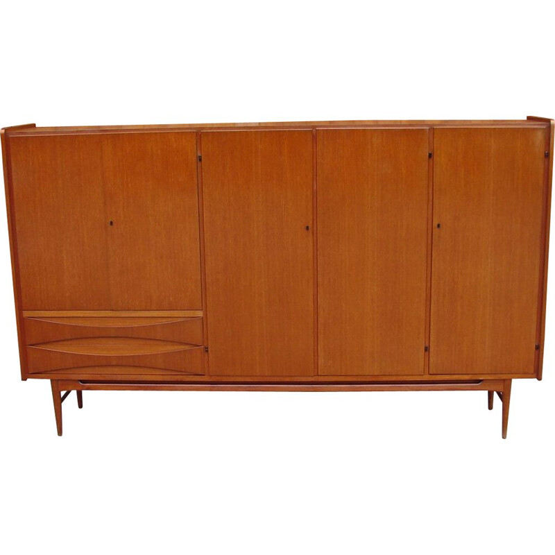 Vintage teakhouten dressoir, Denemarken, 1960