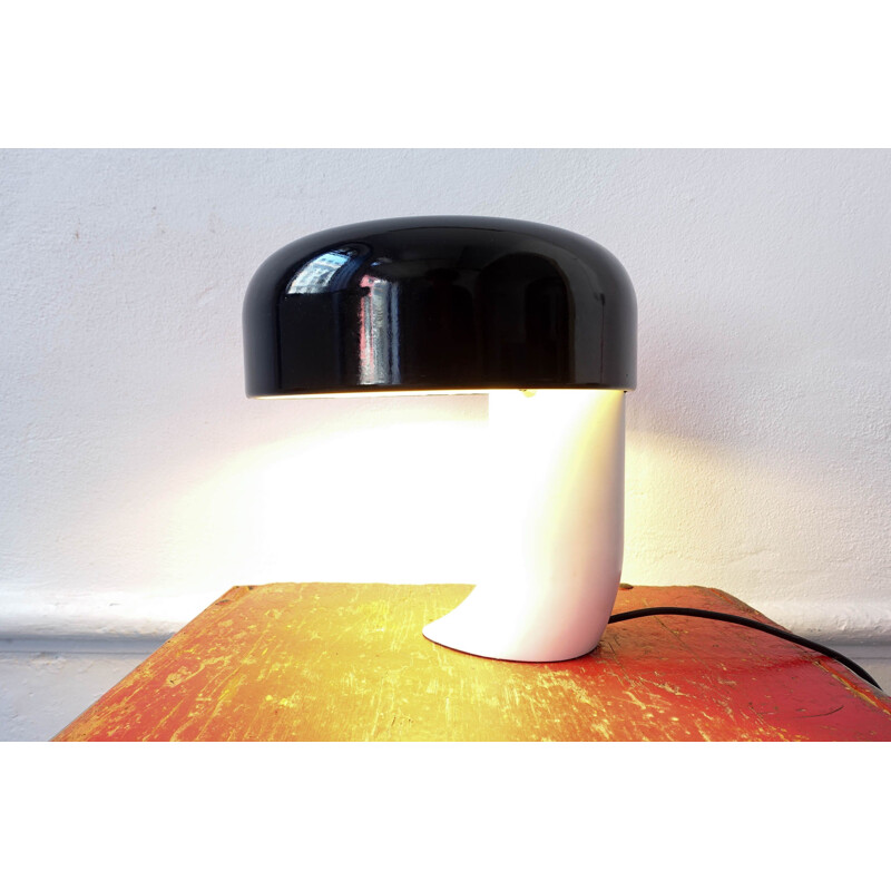 Vintage Model 615 Table Lamp by Elio Martinelli for Martinelli Luce, 1970