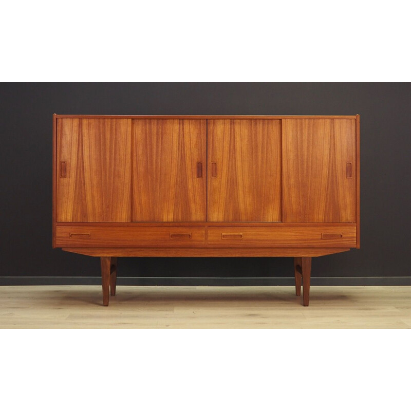 Vintage highboard Scandinavian by P. Westergaard Mobelfabrik 1960