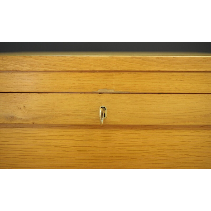 Vintage chest of drawers ash, Scandinavian 1970