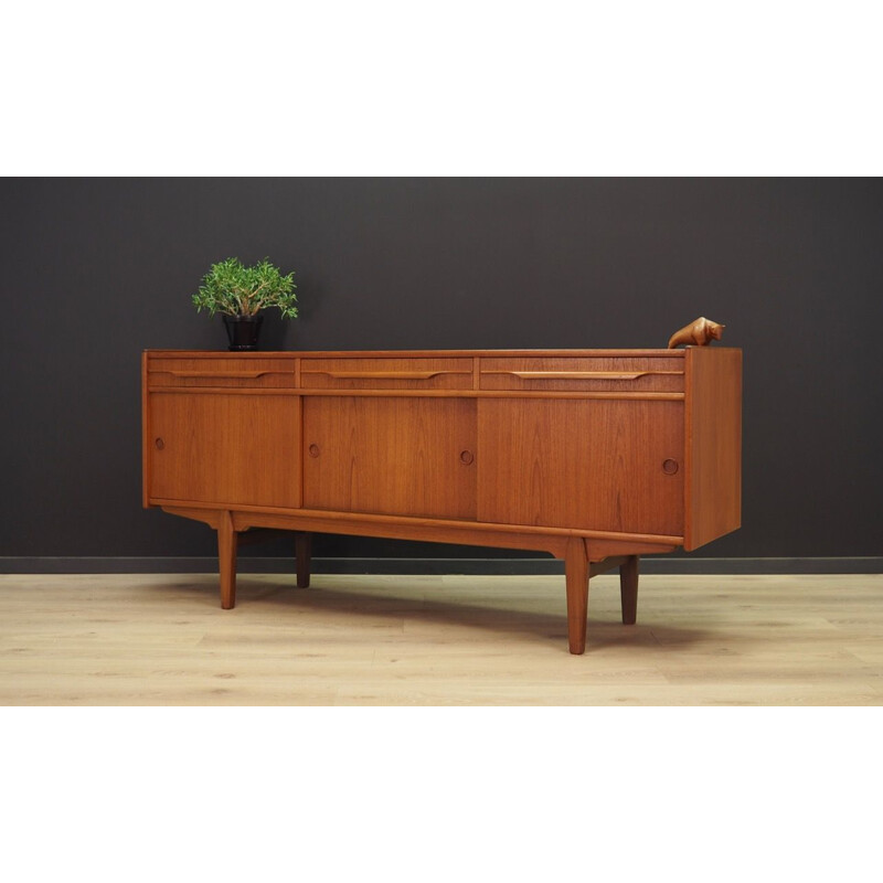 Vintage sideboard teak Scandinavian 1970s