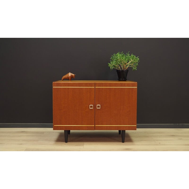 Vintage mini cabinet teak Danish 1970s