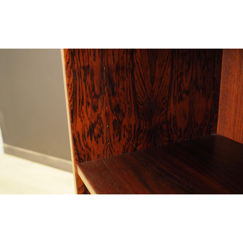 Vintage bookcase rosewood Scandinavian 1970s