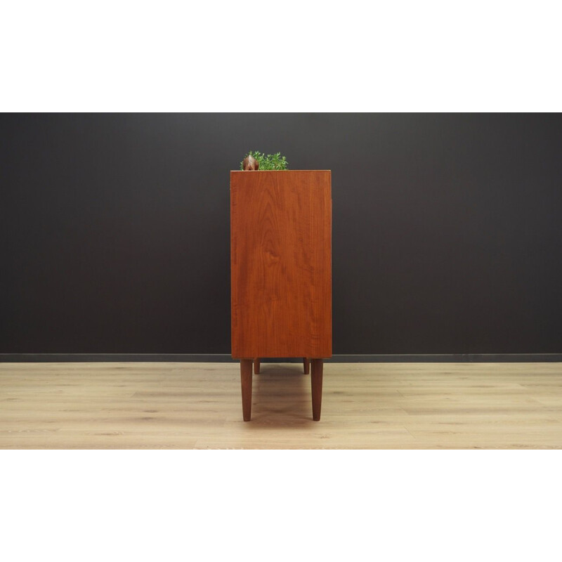 Vintage highboard teak by Jørgen Hansen Møbler Scandinavian 1960s