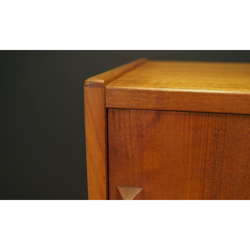 Vintage highboard teak by Jørgen Hansen Møbler Scandinavian 1960s