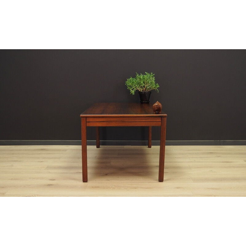 Table basse vintage en palissandre Danois 1960