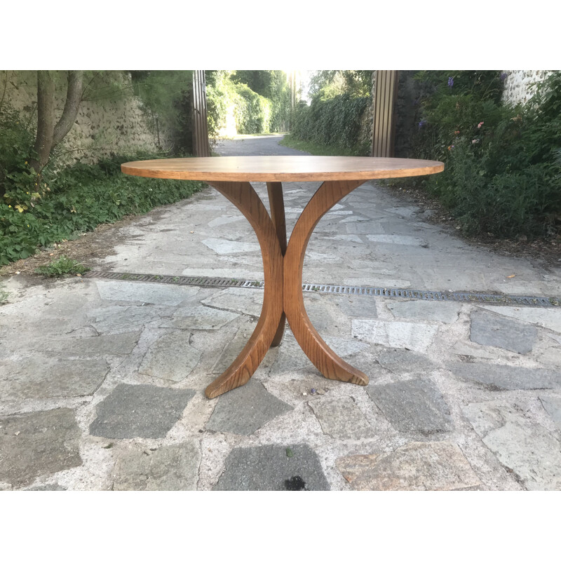 Vintage oak dining table
