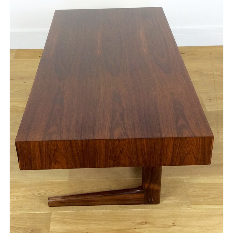 Mobelfabrik Scandinavian "3520 Farum" desk in rosewood, Georg PETERSENS - 1960s