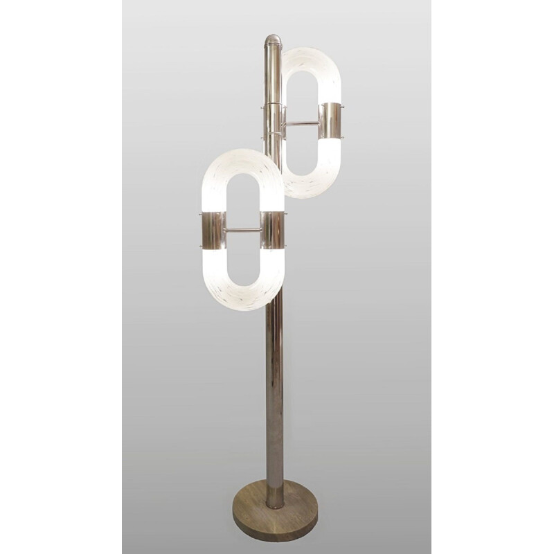 Vintage Aldo Nason Floor Lamp in Murano Glass, 1970