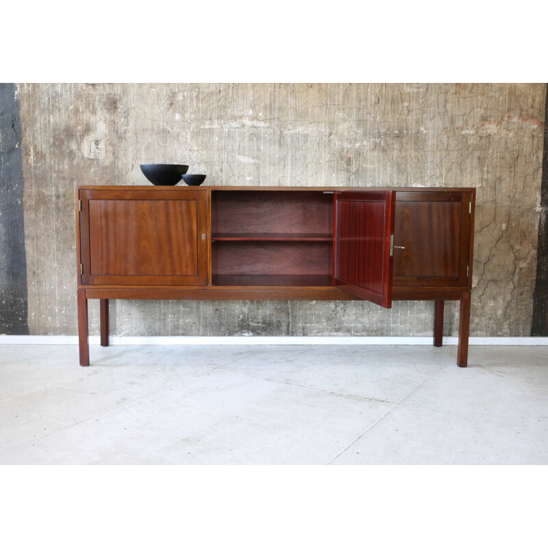 Mid-Century Mahagoni Sideboard Kommode Danish 1960s 