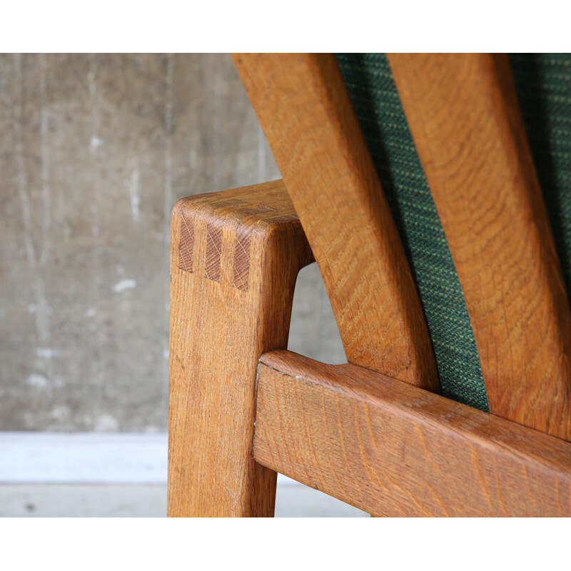 Green Vintage Chair and Stool  Wilkhahn 1960s