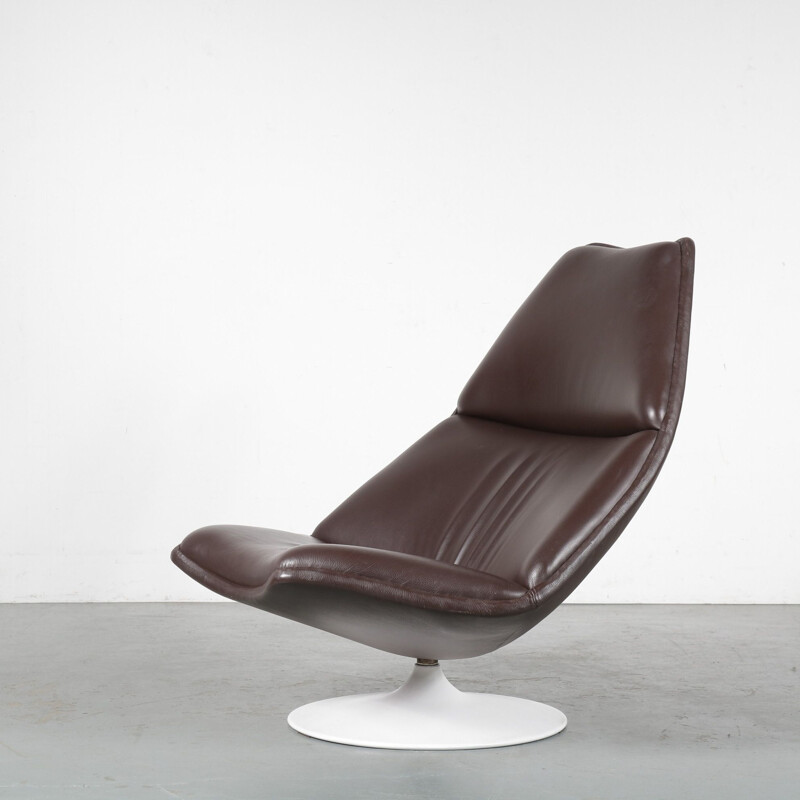 Vintage 'F510' Lounge chair by Geoffrey Harcourt for Artifort, Netherlands 1960s