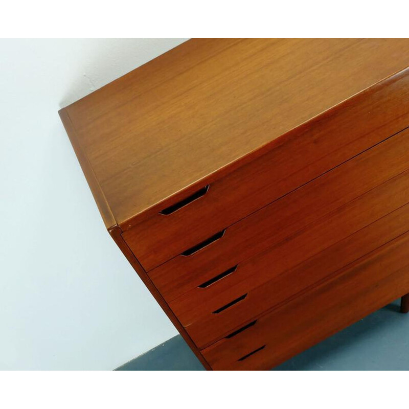 Vintage chest of drawers teak svend langkilde danish 1960s