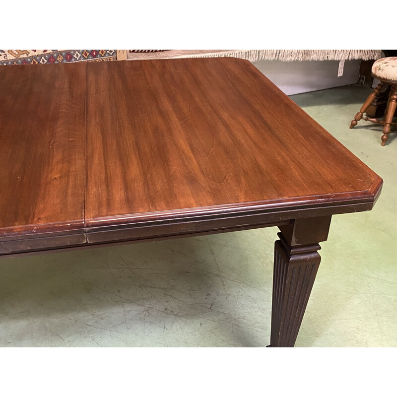 Table vintage en acajou anglaise  1930