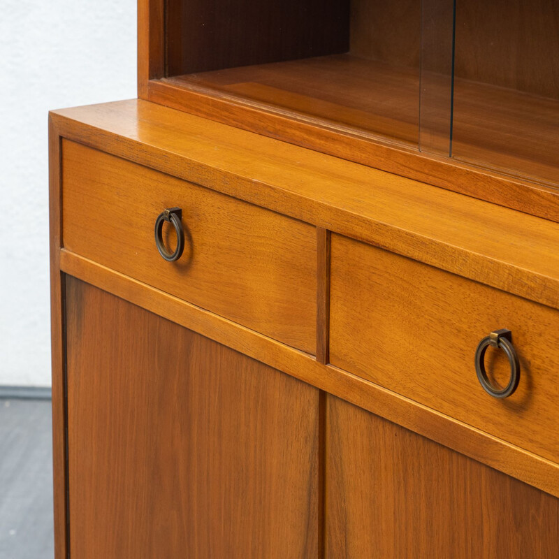 Two-part Vintage  display cabinet 1950s