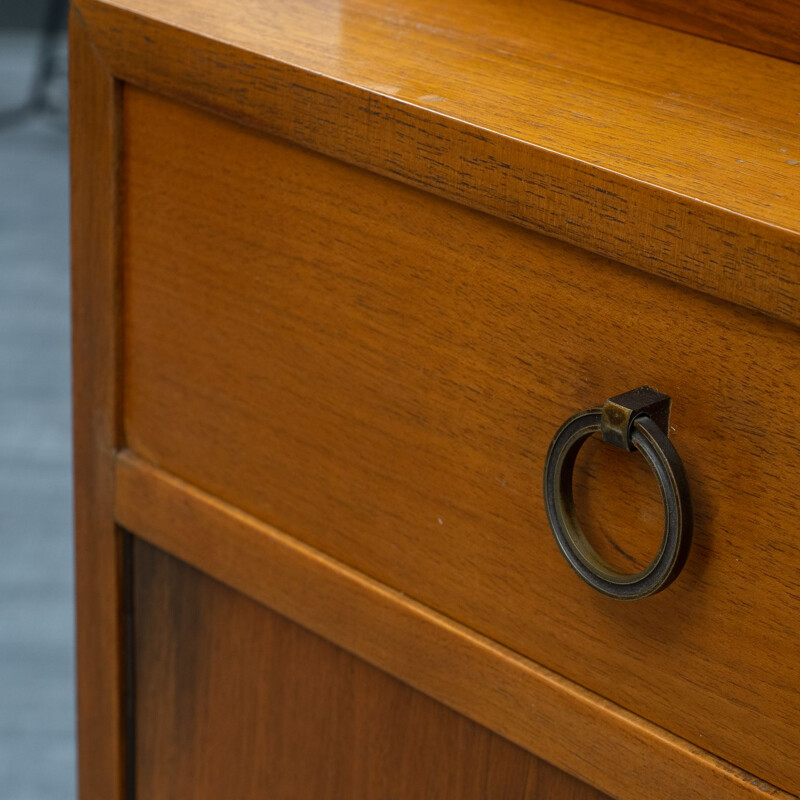 Two-part Vintage  display cabinet 1950s