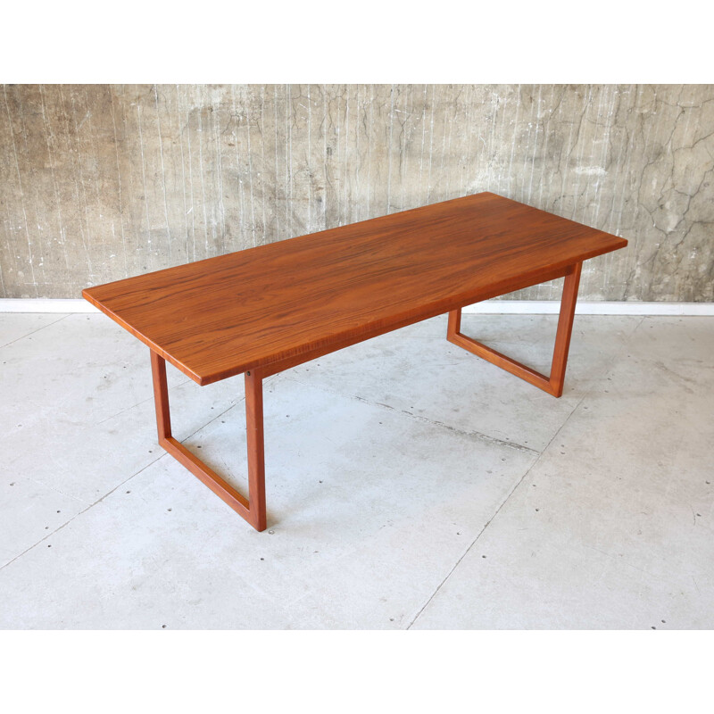 Vintage Anton Kildeberg Teak Coffee Table Danish 1960