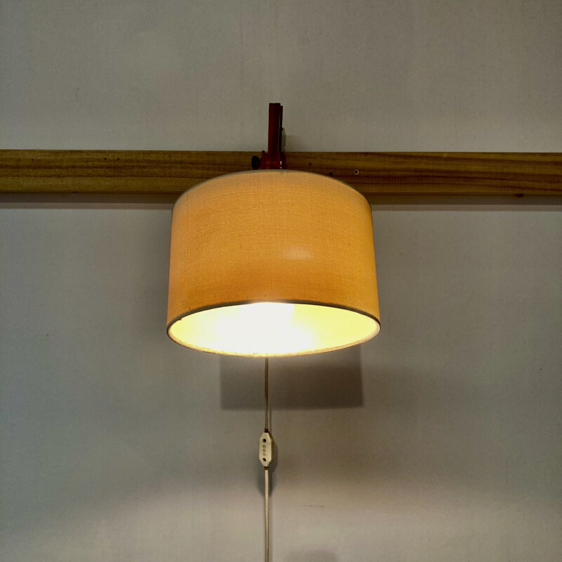 Vintage teak wall lamp Le Klint Scandinavian 1950