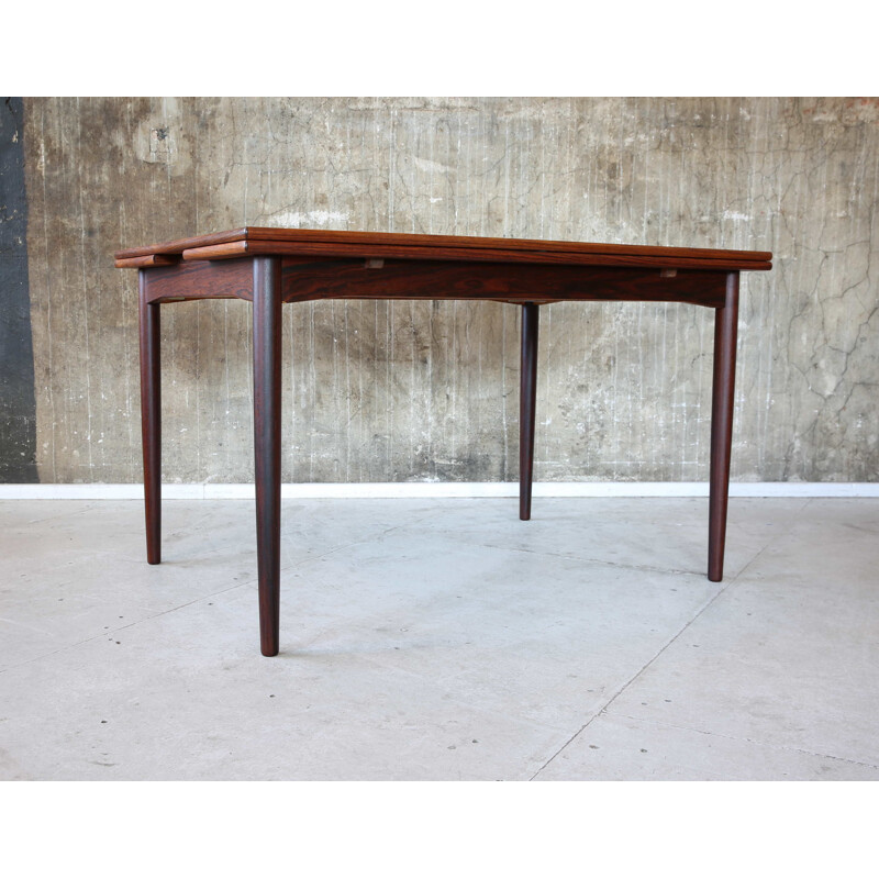 Vintage Rosewood Dining Table Danish 1960