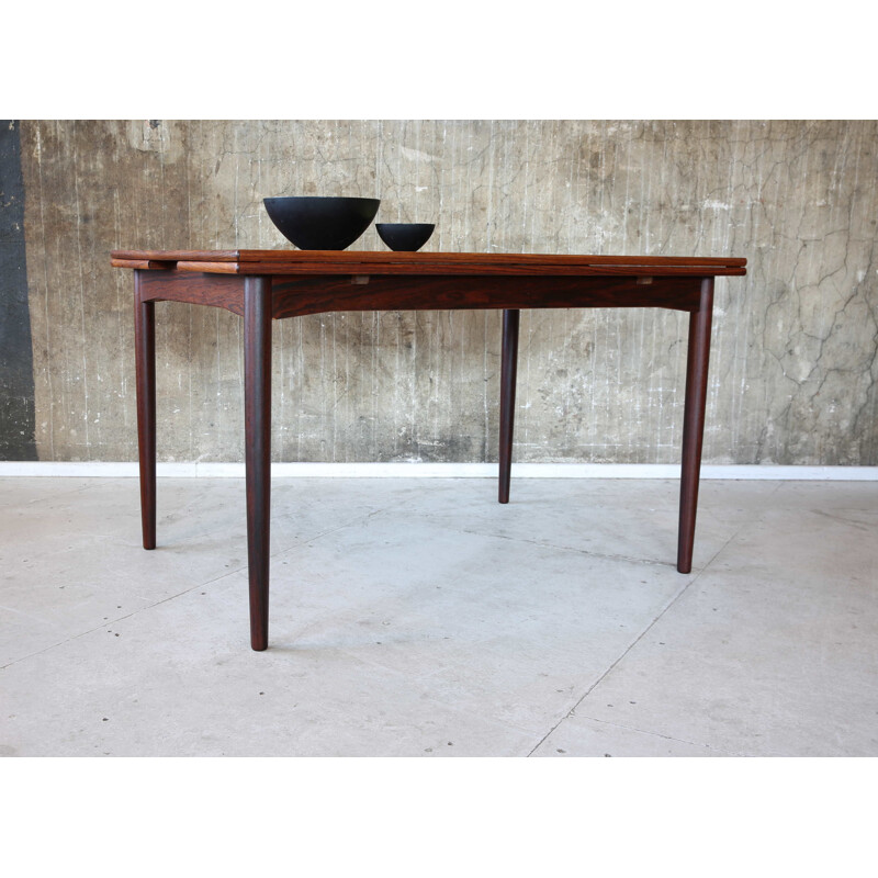 Vintage Rosewood Dining Table Danish 1960